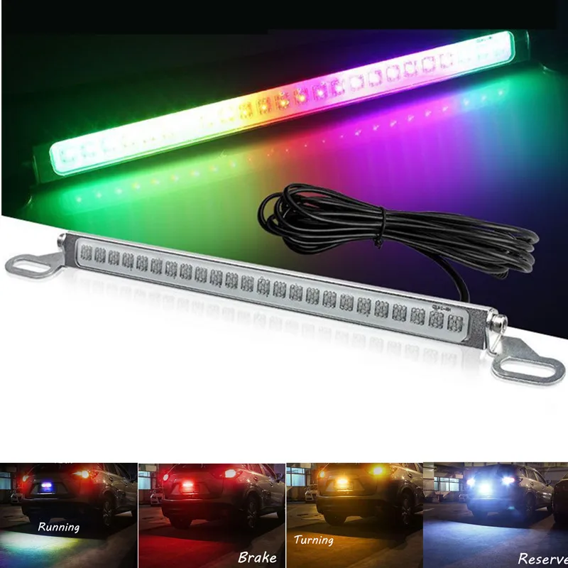 12V 24 LED Car License Plate Light Auto Waterproof Exterior 1200Lm Follow Colorful Universal License Plate Light Car accessories
12V 24 LED Car License Plate Light Auto Waterproof Exterior 1200Lm Follow Colorful Universal License Plate Light Car accessories