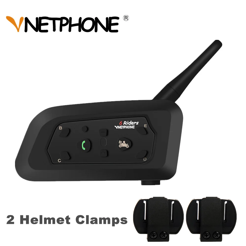2022 VNETPHONE V6 Intercomunicador 850mAh Moto Bluetooth Helmet Intercom Heaedset + 2pcs Universal Clamps
2022 VNETPHONE V6 Intercomunicador 850mAh Moto Bluetooth Helmet Intercom Heaedset + 2pcs Universal Clamps