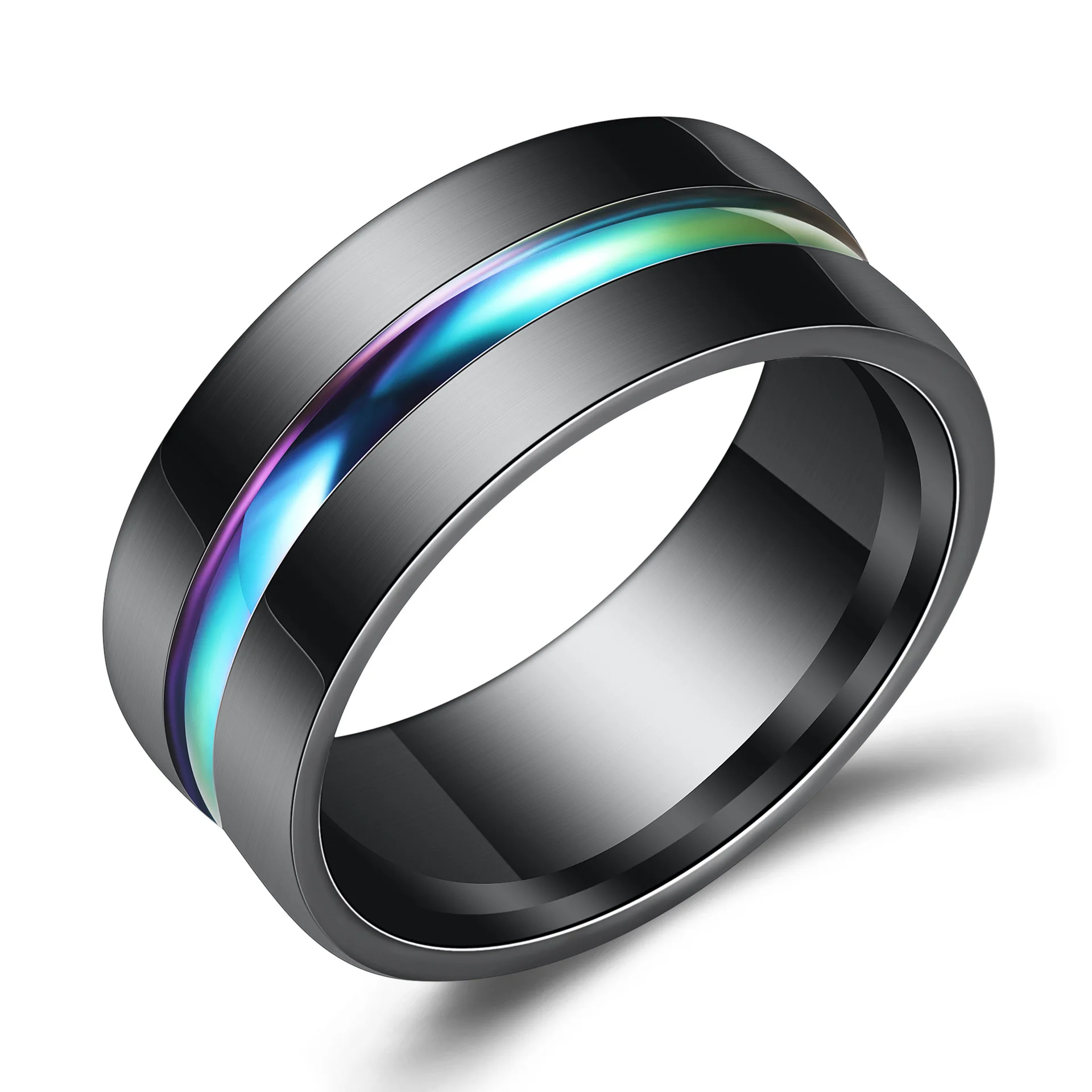 Never Fade Fashion Double Color Stainless Steel Wedding Ring 8mm Finger Ring for Couple Jewelry
Never Fade Fashion Double Color Stainless Steel Wedding Ring 8mm Finger Ring for Couple Jewelry