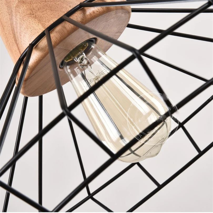 Modern Painted Metal Cage Dining Room Pendant Light Contracted Bedroom Corridor Pendant Lamp Kitchen Balcony Hanging Lighting
Modern Painted Metal Cage Dining Room Pendant Light Contracted Bedroom Corridor Pendant Lamp Kitchen Balcony Hanging Lighting