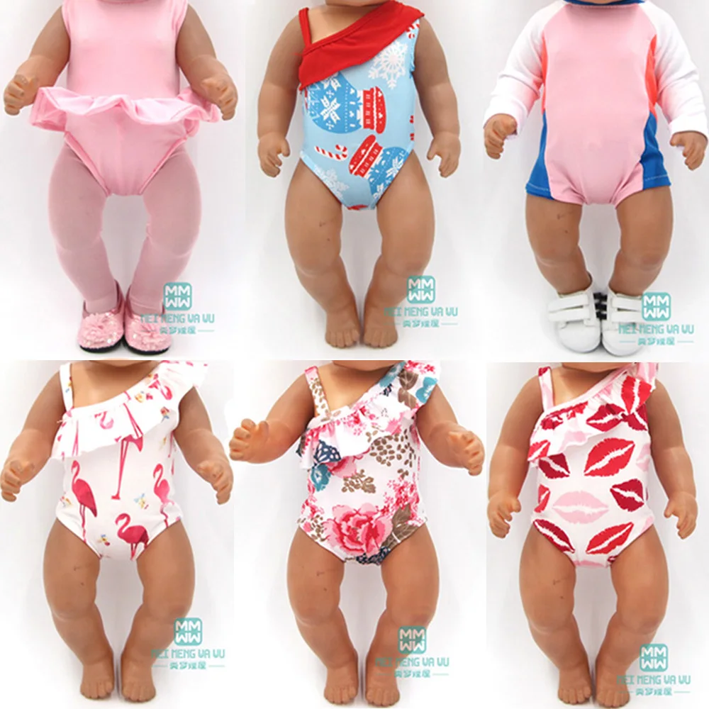 Doll clothes for 43-45cm new born doll accessories ballet dress baby Swimsuit, diving suit
Doll clothes for 43-45cm new born doll accessories ballet dress baby Swimsuit, diving suit