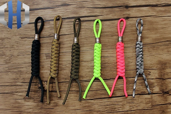 Paracord Hand-knit Umbrella Titanium Alloy Knife Beads Knot Key Knives Hanging Lanyards
Paracord Hand-knit Umbrella Titanium Alloy Knife Beads Knot Key Knives Hanging Lanyards