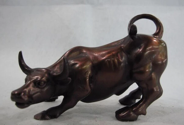 fast shipping USPS to USA S0855 Chinese pure Red Bronze carve Wall Street wealth Bull OX Lucky Feng shui Statue
fast shipping USPS to USA S0855 Chinese pure Red Bronze carve Wall Street wealth Bull OX Lucky Feng shui Statue