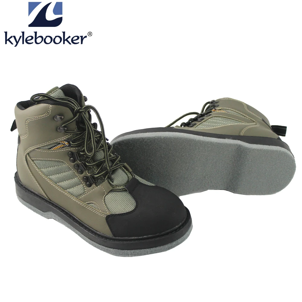 Мужские дышащие ботинки для рыбалки Нескользящие походов на реку|wader boots|wading