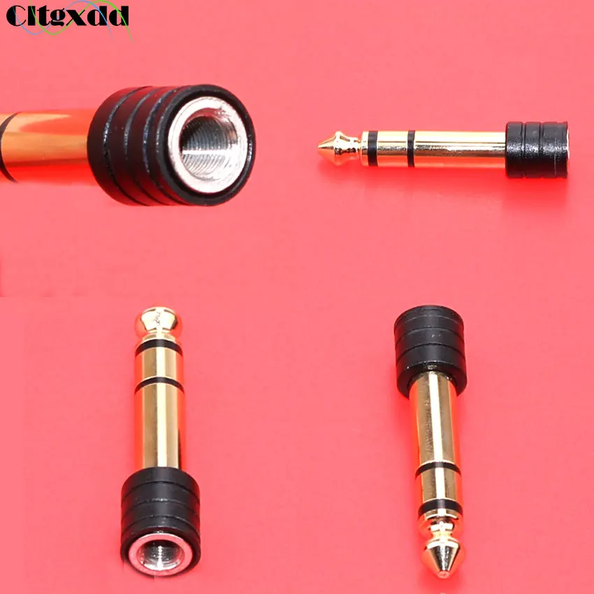 cltgxdd 2pcs Headset adapter Fever grade 3pole 6.35mm male to 3.5mm female gold plated internal thread fixed audio adapter
cltgxdd 2pcs Headset adapter Fever grade 3pole 6.35mm male to 3.5mm female gold plated internal thread fixed audio adapter
