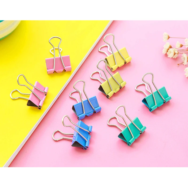 20 PCS/lot Colorful Metal Paper Binder Clip Of High Quality 25mm Office Supplies Office Stationery Binding Supplies
20 PCS/lot Colorful Metal Paper Binder Clip Of High Quality 25mm Office Supplies Office Stationery Binding Supplies