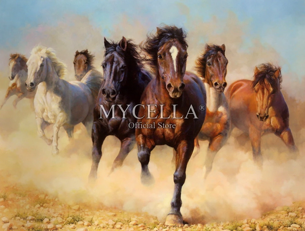 Home Decor Diamond Embroidery Horses Animals Rhinestones 5D Diy Diamond Painting Pictures Full Round Crystals Diamond Mosaic
Home Decor Diamond Embroidery Horses Animals Rhinestones 5D Diy Diamond Painting Pictures Full Round Crystals Diamond Mosaic
