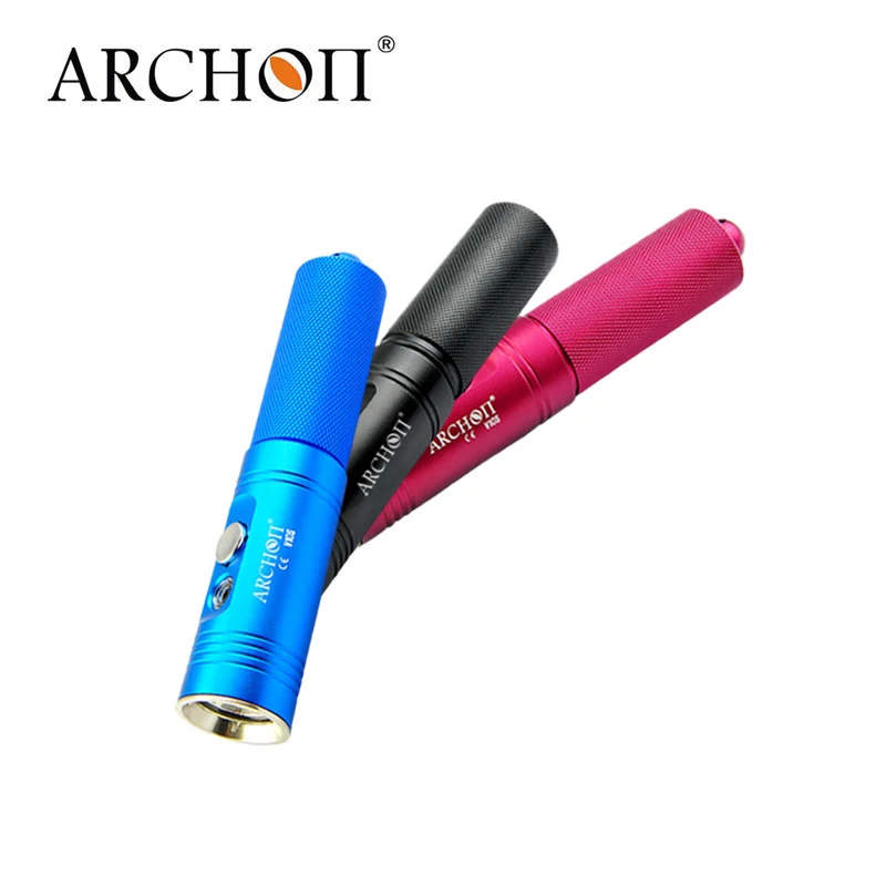 ARCHON V10S IPX-6 Waterproof U2 MAX 860 LM Professional 3 Color Diving LED Flashlight Torch By 18650 Battery
ARCHON V10S IPX-6 Waterproof U2 MAX 860 LM Professional 3 Color Diving LED Flashlight Torch By 18650 Battery
