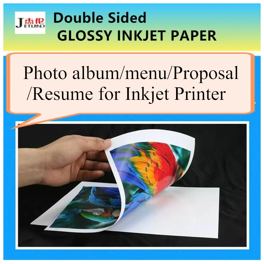 Двусторонняя бумага для струйной печати A4 sizeGlossy Surface50 листов/packменю/фотоальбом
Двусторонняя бумага для струйной печати A4 sizeGlossy Surface50 листов/packменю/фотоальбом