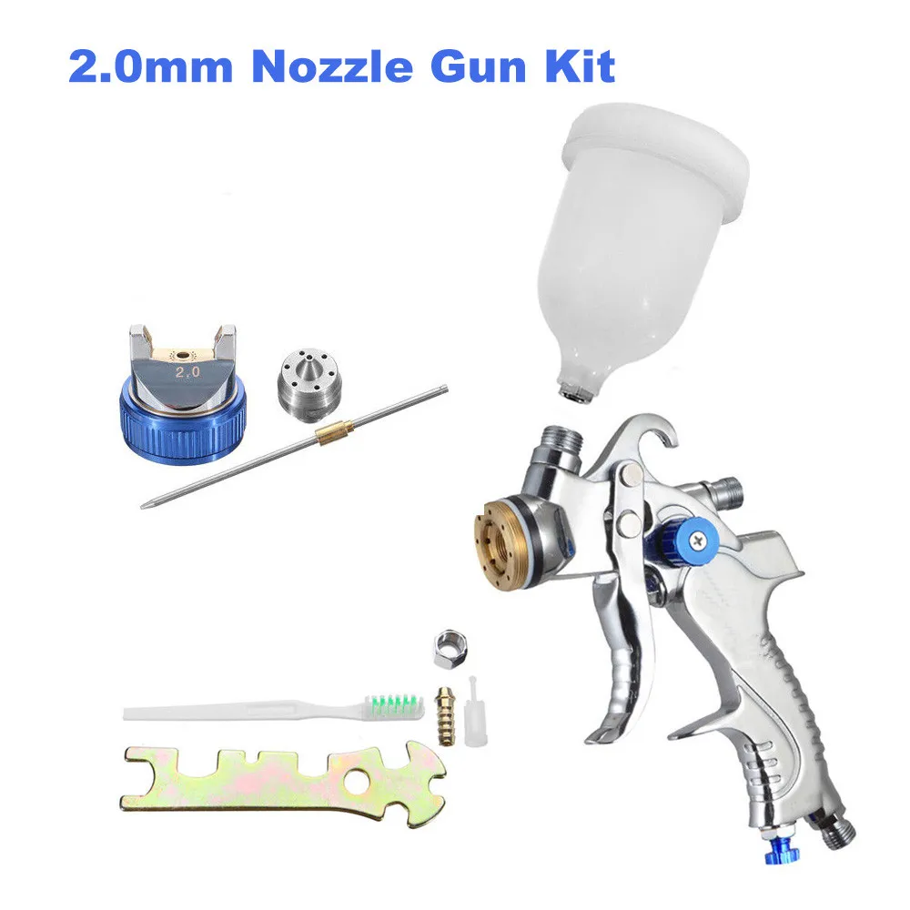 WAERTA G2008 Spray Gun Hand Manual Spray Gun Nozzle 2.0mm Paint Spray Gun Nozzle Kit Set
WAERTA G2008 Spray Gun Hand Manual Spray Gun Nozzle 2.0mm Paint Spray Gun Nozzle Kit Set