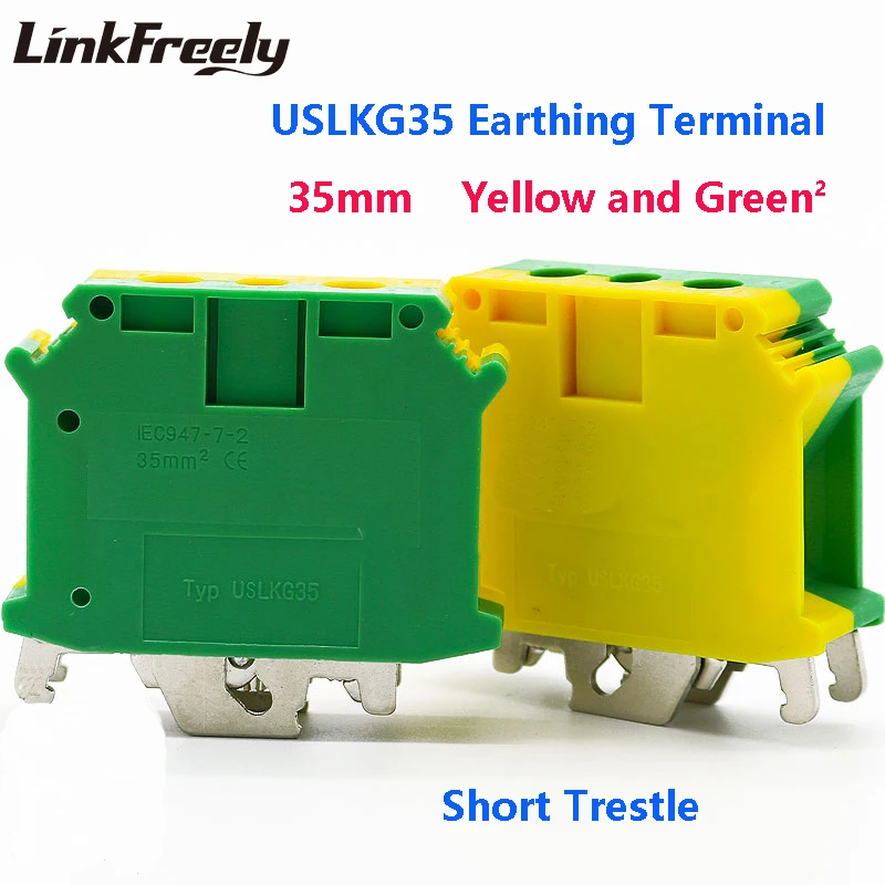 USLKG35 20pcs Electric Wire Screw Earthing Terminal Connector Set USLKG2.5 -50mm^2 Faston Crimp Terminal Connector Block Clamp
USLKG35 20pcs Electric Wire Screw Earthing Terminal Connector Set USLKG2.5 -50mm^2 Faston Crimp Terminal Connector Block Clamp