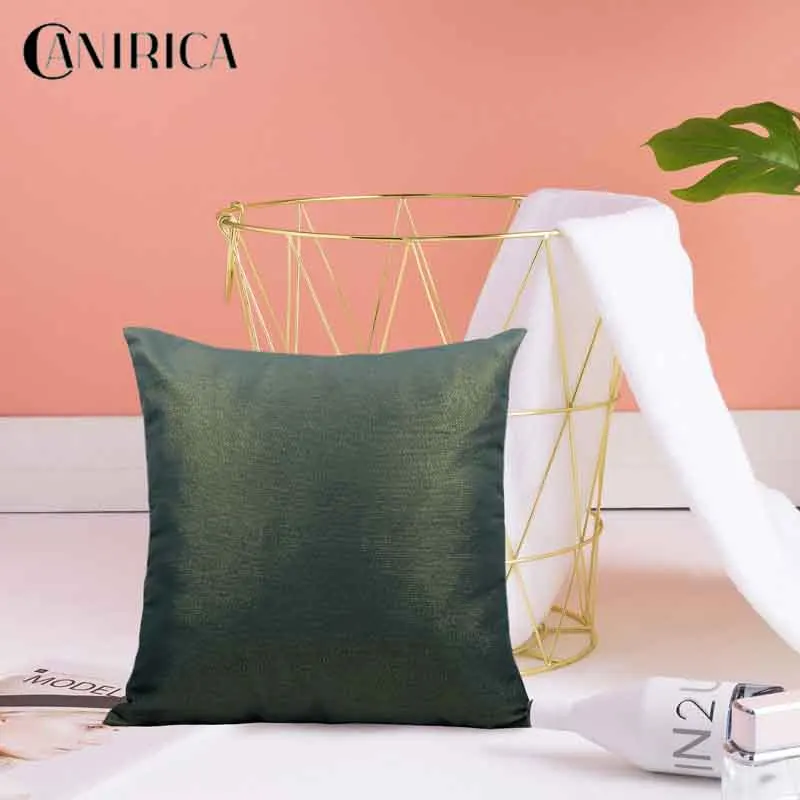 CANIRICA Cushion Cover Shiny Decorative Pillows Sofa Decoration Gold Pillow Case 45*45 For Living Room Funda Cojin Home Decor
CANIRICA Cushion Cover Shiny Decorative Pillows Sofa Decoration Gold Pillow Case 45*45 For Living Room Funda Cojin Home Decor