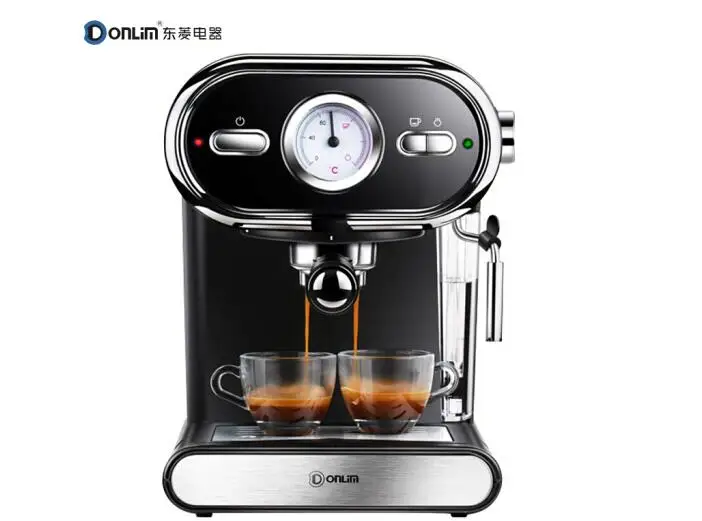 Donlim italian cafe machine household pump steam Home espresso coffee maker 20BAR milk foam Semi-automatic DL-KF5002 OFFICE auto
Donlim italian cafe machine household pump steam Home espresso coffee maker 20BAR milk foam Semi-automatic DL-KF5002 OFFICE auto