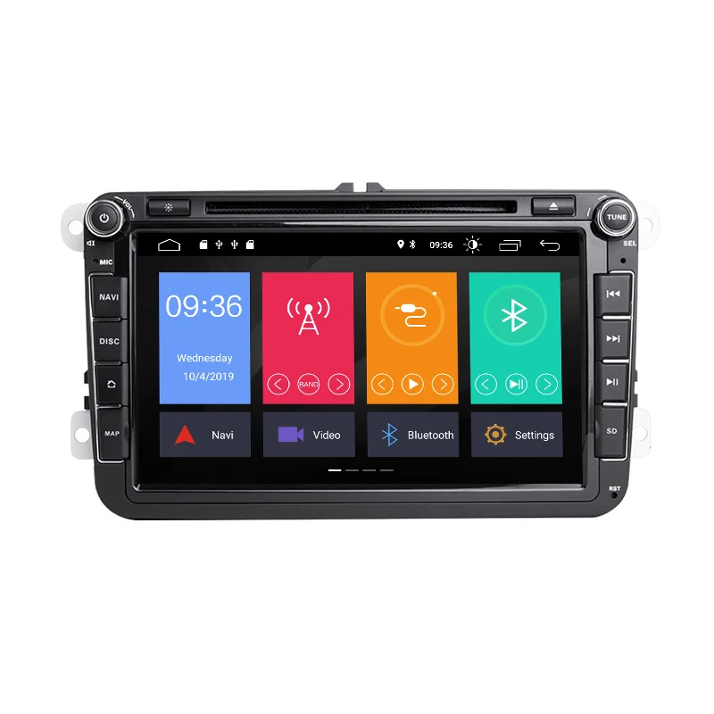 2 Din Android 9 0 Автомобильный мультимедийный плеер для VW Skoda Octavia 3 Superb Volkswagen Passat b6 Seat Leon