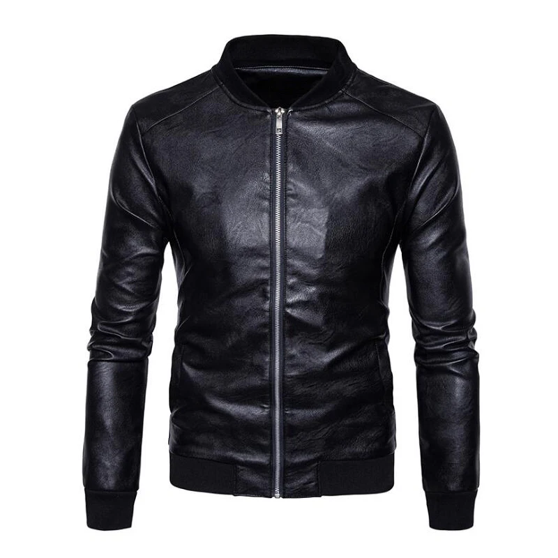 2018 Classic Style Motorcycling PU Leather Fashion Jacket Men Slim Fit Man Motor High Quality Faux Leather Jacket Plus Size XXL
2018 Classic Style Motorcycling PU Leather Fashion Jacket Men Slim Fit Man Motor High Quality Faux Leather Jacket Plus Size XXL