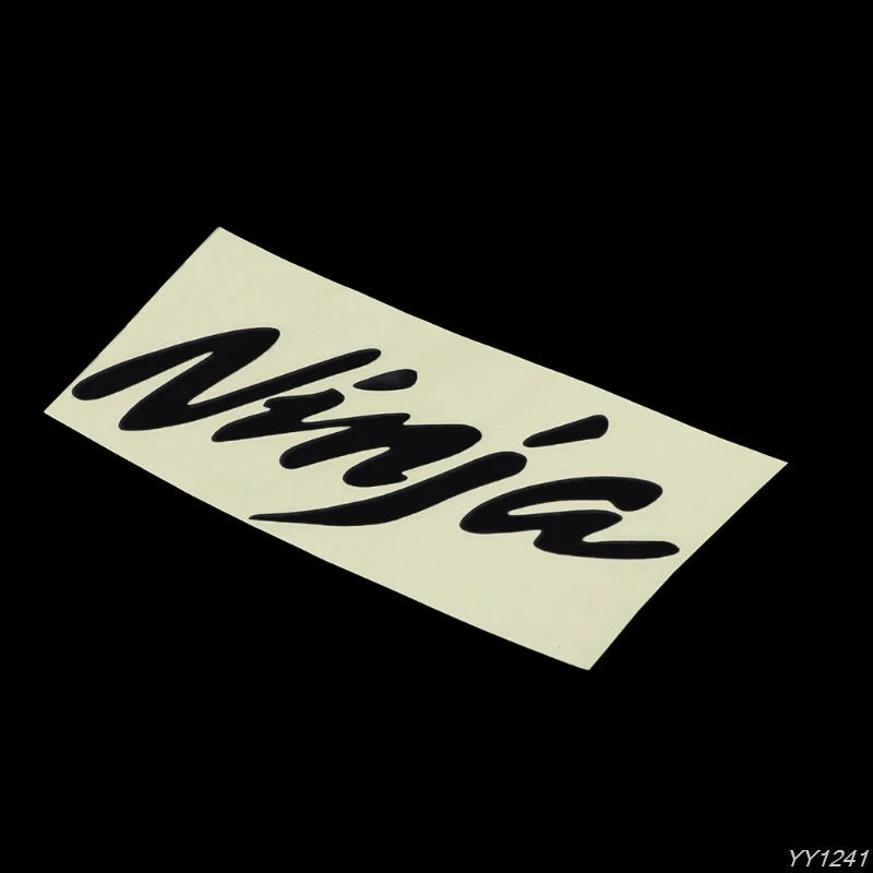 1 pcs 17.5x8cm Ninja Letter Vinyl Car Motorcycle Sticker Decal Car Styling Car Accessories Automobiles
1 pcs 17.5x8cm Ninja Letter Vinyl Car Motorcycle Sticker Decal Car Styling Car Accessories Automobiles