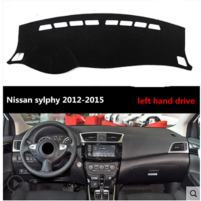 Left Hand Drive Sun protection Car Dashboard pad for Nissan sylphy 2012-2015 for Nissan
Left Hand Drive Sun protection Car Dashboard pad for Nissan sylphy 2012-2015 for Nissan
