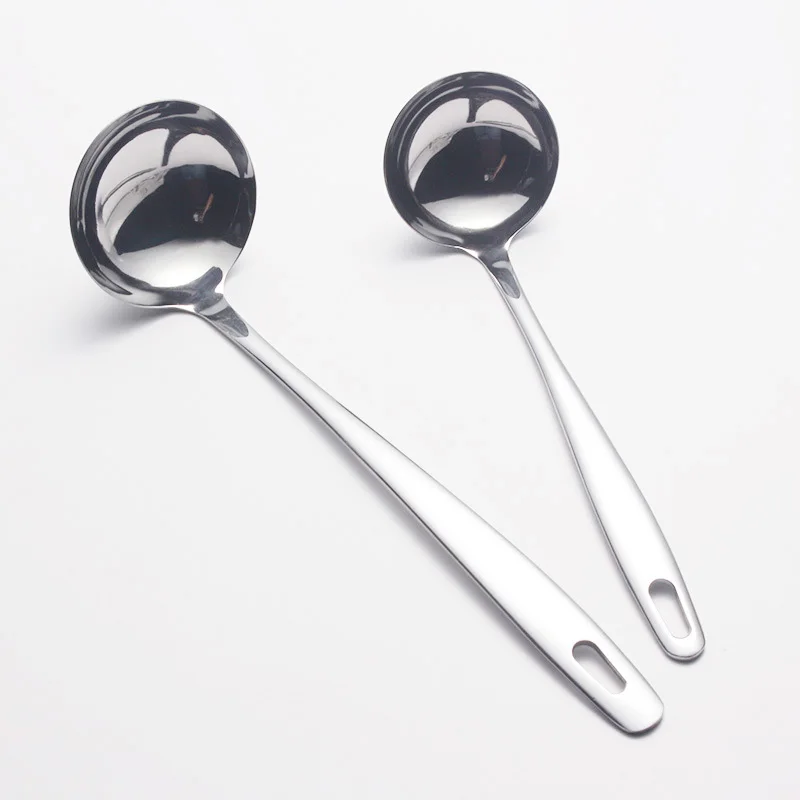 2PCS/SET Thicker Stainless Steel Soup Ladles Home Use Long Handle Big Spoon Cooking Spoon Free Shipping
2PCS/SET Thicker Stainless Steel Soup Ladles Home Use Long Handle Big Spoon Cooking Spoon Free Shipping