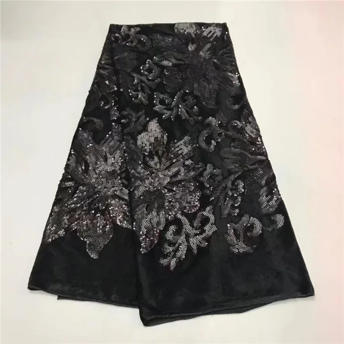Hot Sequins velvet French net lace,high quality Nigerian African tulle mesh lace fabric for party dress 5yards/lot black silver
Hot Sequins velvet French net lace,high quality Nigerian African tulle mesh lace fabric for party dress 5yards/lot black silver