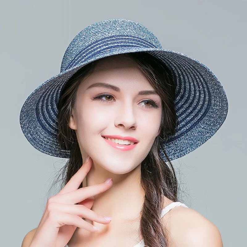 Ladies Summer Sun Girls Hat New Straw Sunscreen Hat Students Outdoor Travel Beach Cap Female Foldable Travel Sun Cap B-7644
Ladies Summer Sun Girls Hat New Straw Sunscreen Hat Students Outdoor Travel Beach Cap Female Foldable Travel Sun Cap B-7644