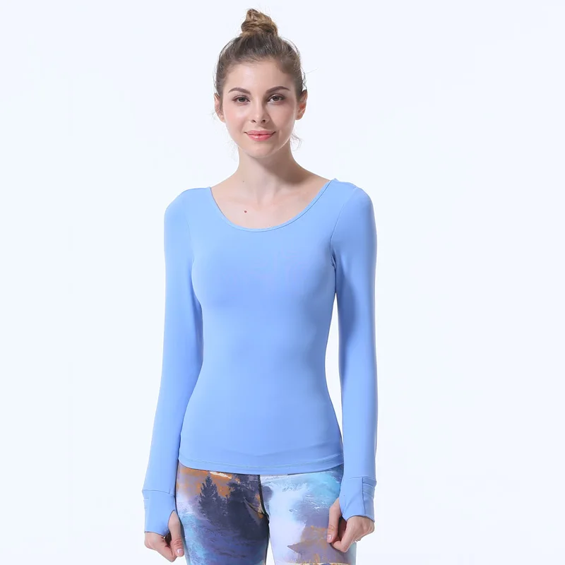 Women sport T-shirt Yoga Top Professional Sexy Shirts Fitness Crop Long Sleeve Solid Running sports bra camiseta mujer sky
Women sport T-shirt Yoga Top Professional Sexy Shirts Fitness Crop Long Sleeve Solid Running sports bra camiseta mujer sky