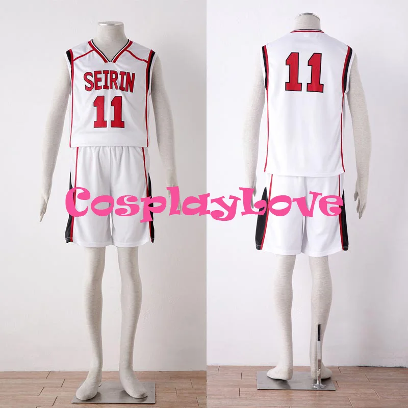 Высокое качество, в наличии, баскетбольный костюм Kuroko's Kuroko no Basuke, сезон 2, Taiga Kagami, белый костюм для косплея, баскетбольная форма
Высокое качество, в наличии, баскетбольный костюм Kuroko's Kuroko no Basuke, сезон 2, Taiga Kagami, белый костюм для косплея, баскетбольная форма