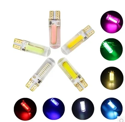 10pcs wholesale T10 COB silicone shell 194 W5W Car Auto Parking light Car styling White Ice blue 12V
10pcs wholesale T10 COB silicone shell 194 W5W Car Auto Parking light Car styling White Ice blue 12V