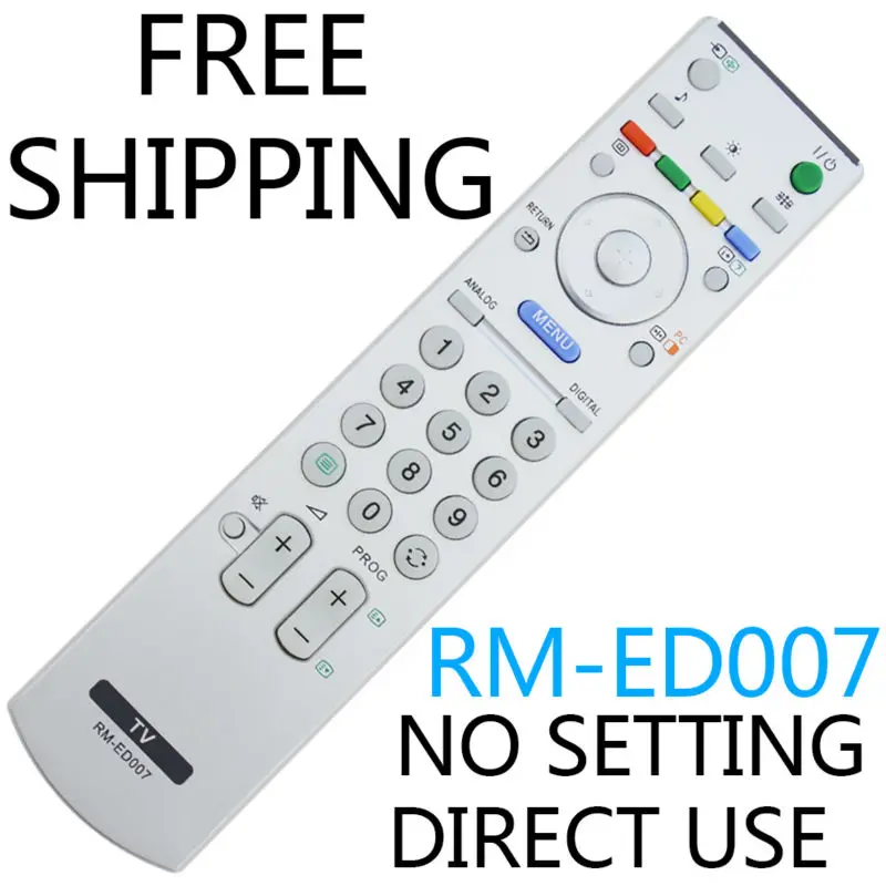 Для Sony TV Remote Control RM-ED007 RMED007 RM-YD025 RM-ED005 RM-ED014 RM-ed006 RM-ed008
Для Sony TV Remote Control RM-ED007 RMED007 RM-YD025 RM-ED005 RM-ED014 RM-ed006 RM-ed008