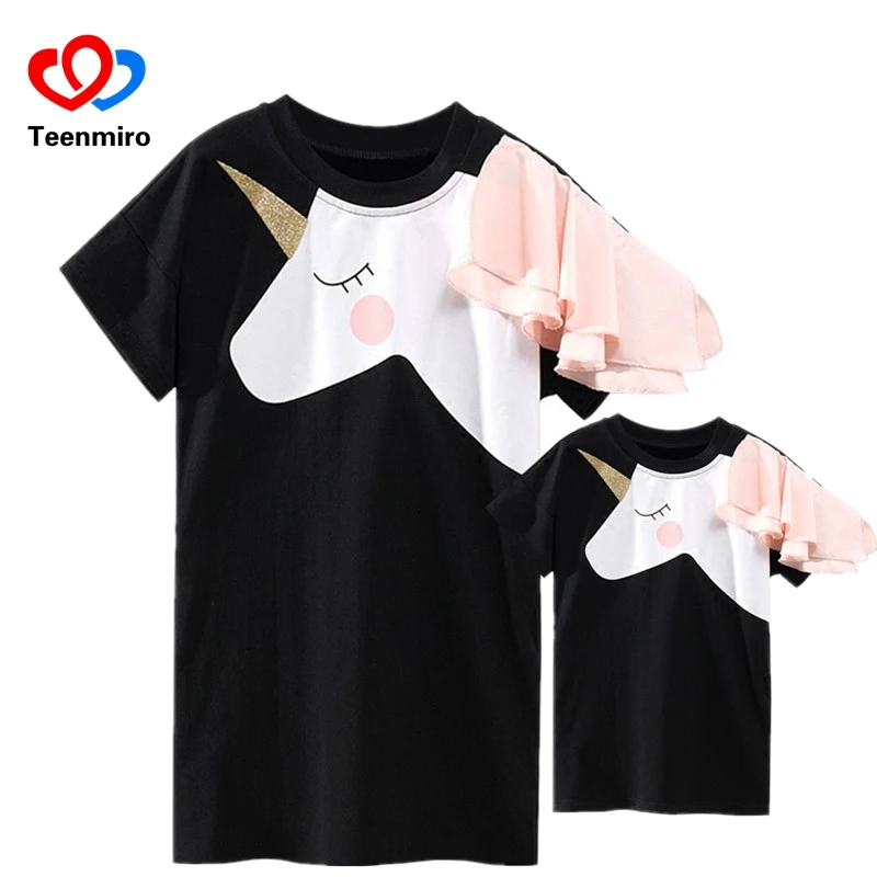 Family Matching Clothes Mother Daughter Dresses Matches Unicorn Dress T-shirt for Mom Mommy & Me 3D Print Clothing Funny Outfits
Family Matching Clothes Mother Daughter Dresses Matches Unicorn Dress T-shirt for Mom Mommy & Me 3D Print Clothing Funny Outfits