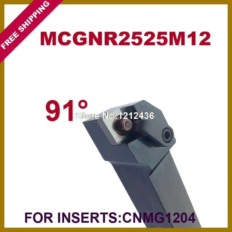 Free Shipping MCGNR 25*25*150mm 91 Degree External Lathe Tools Holder Suit for CNMG1204 Turning Inserts
Free Shipping MCGNR 25*25*150mm 91 Degree External Lathe Tools Holder Suit for CNMG1204 Turning Inserts
