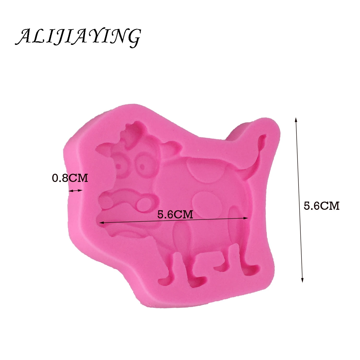 DIY Cake Tools Animal giraffe elephant horse cattle silicone mold cake decorating Gumpaste chocolate fondant mould D1352 | Дом и сад