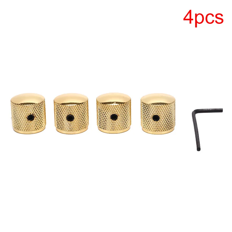 4pcs Guitar Bass Dome Tone Knobs For Electric Guitar/Bass Volume Control Knobs Guitar Parts & Accessories with wrench
4pcs Guitar Bass Dome Tone Knobs For Electric Guitar/Bass Volume Control Knobs Guitar Parts & Accessories with wrench