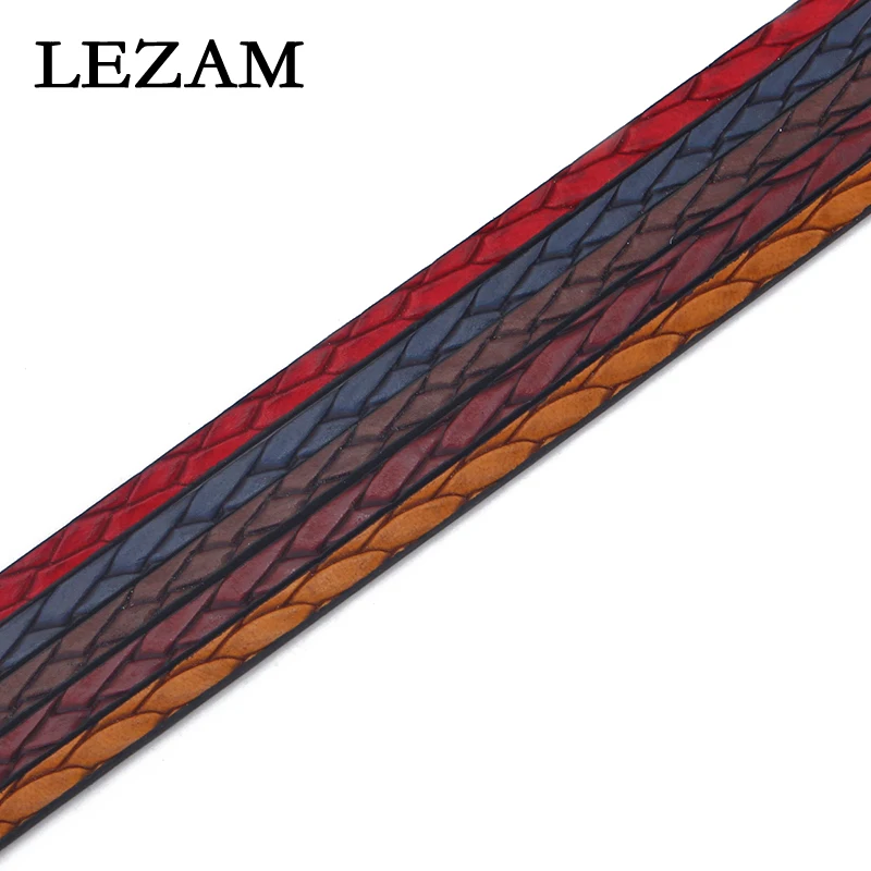 1meter 5*2mm Flat Leather Cord Carved Geometric Pattern Charms Flat Leather Cord For Diy Bracelet Necklace Jewelry Findings
1meter 5*2mm Flat Leather Cord Carved Geometric Pattern Charms Flat Leather Cord For Diy Bracelet Necklace Jewelry Findings