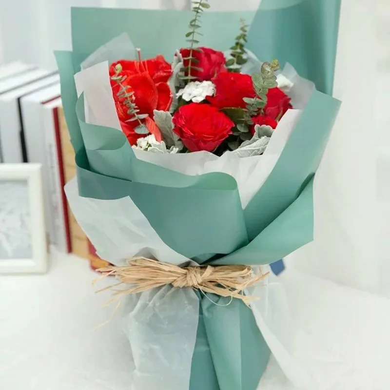 10pc Flower Waterproof Tissue Kraft Floral Wraps Flowers Packaging Gift Wrapping Paper Pack Bouquet Materials Florist Supplies
10pc Flower Waterproof Tissue Kraft Floral Wraps Flowers Packaging Gift Wrapping Paper Pack Bouquet Materials Florist Supplies