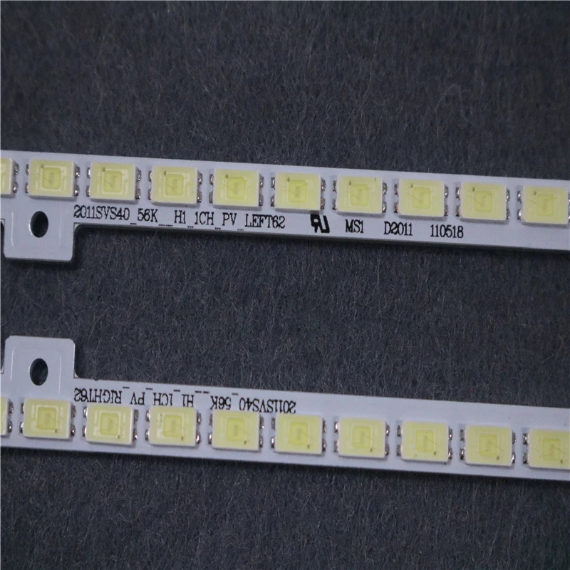 2piece/set UA40D5000PR LTJ400HM03-H LED strip BN64-01639A 2011SVS40-FHD-5K6K-Right LEFT 2011SVS40 56K H1 1CH PV 440mm 62LED
2piece/set UA40D5000PR LTJ400HM03-H LED strip BN64-01639A 2011SVS40-FHD-5K6K-Right LEFT 2011SVS40 56K H1 1CH PV 440mm 62LED