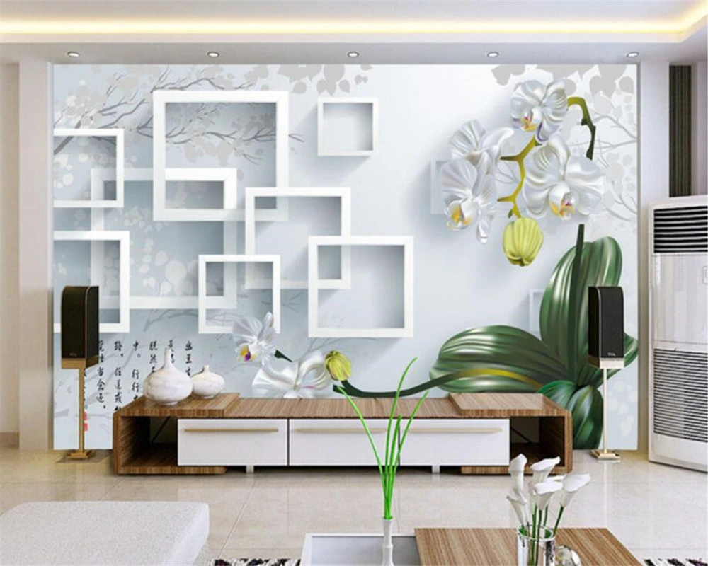 Beibehang Custom Wallpaper Living Room Bedroom Mural 3d Wallpaper Simple Clivia Ornament TV Background Mural papel de parede
Beibehang Custom Wallpaper Living Room Bedroom Mural 3d Wallpaper Simple Clivia Ornament TV Background Mural papel de parede