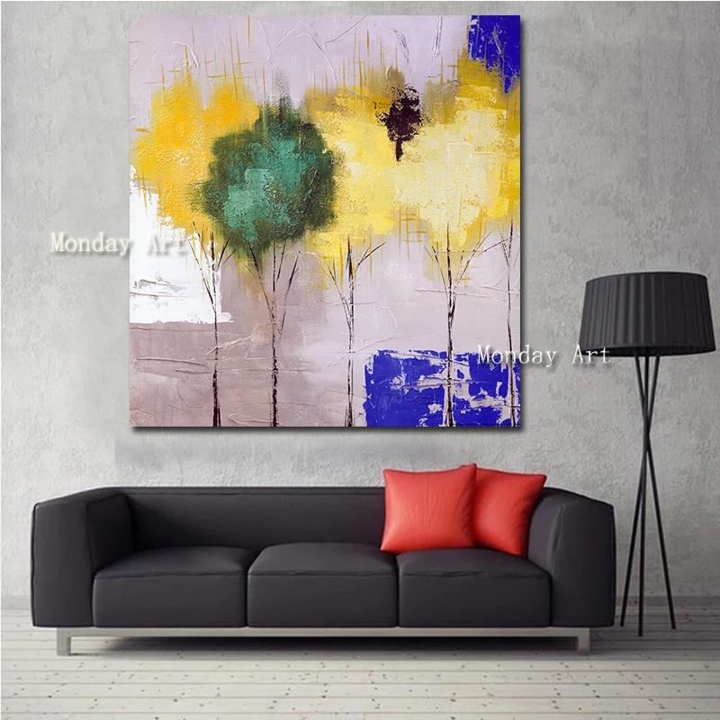 Big Size HandPainted Abstract Tree Landscape Oil Painting wall Decor painting On Canvas Wall Picture Living Room Bedroom Office
Big Size HandPainted Abstract Tree Landscape Oil Painting wall Decor painting On Canvas Wall Picture Living Room Bedroom Office