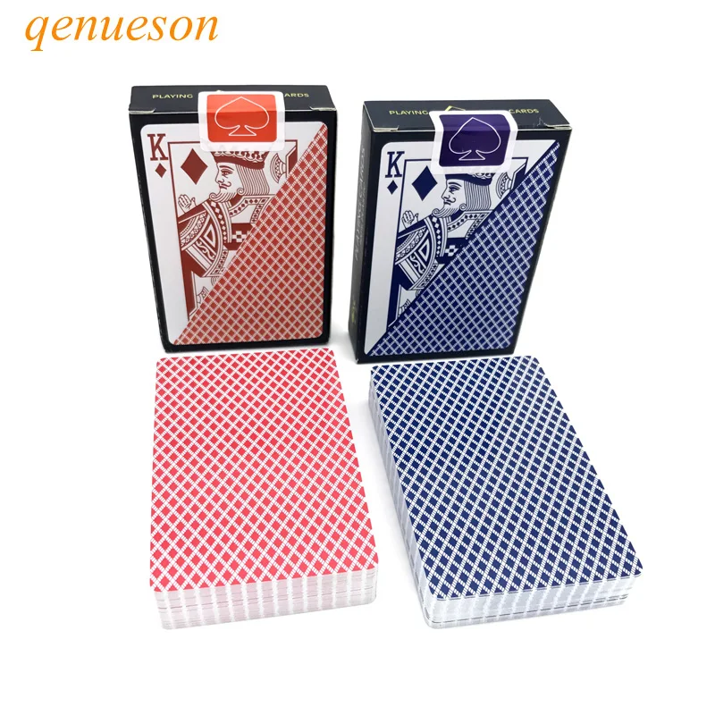 New Hot 2 Sets/Lot Little Letters Texas Hold'em Plastic Playing Cards Waterproof Poker Cards Board Games 2.28*3.46 inch qenueson
New Hot 2 Sets/Lot Little Letters Texas Hold'em Plastic Playing Cards Waterproof Poker Cards Board Games 2.28*3.46 inch qenueson