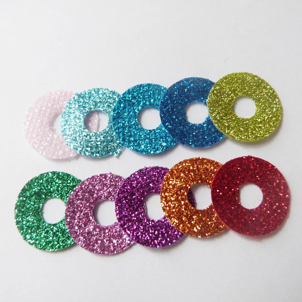 40pcs/lot 16mm/20mm/24mm--- 10 colors round glitter Nonwovens for toy eyes materials --color option (without eyes)
40pcs/lot 16mm/20mm/24mm--- 10 colors round glitter Nonwovens for toy eyes materials --color option (without eyes)