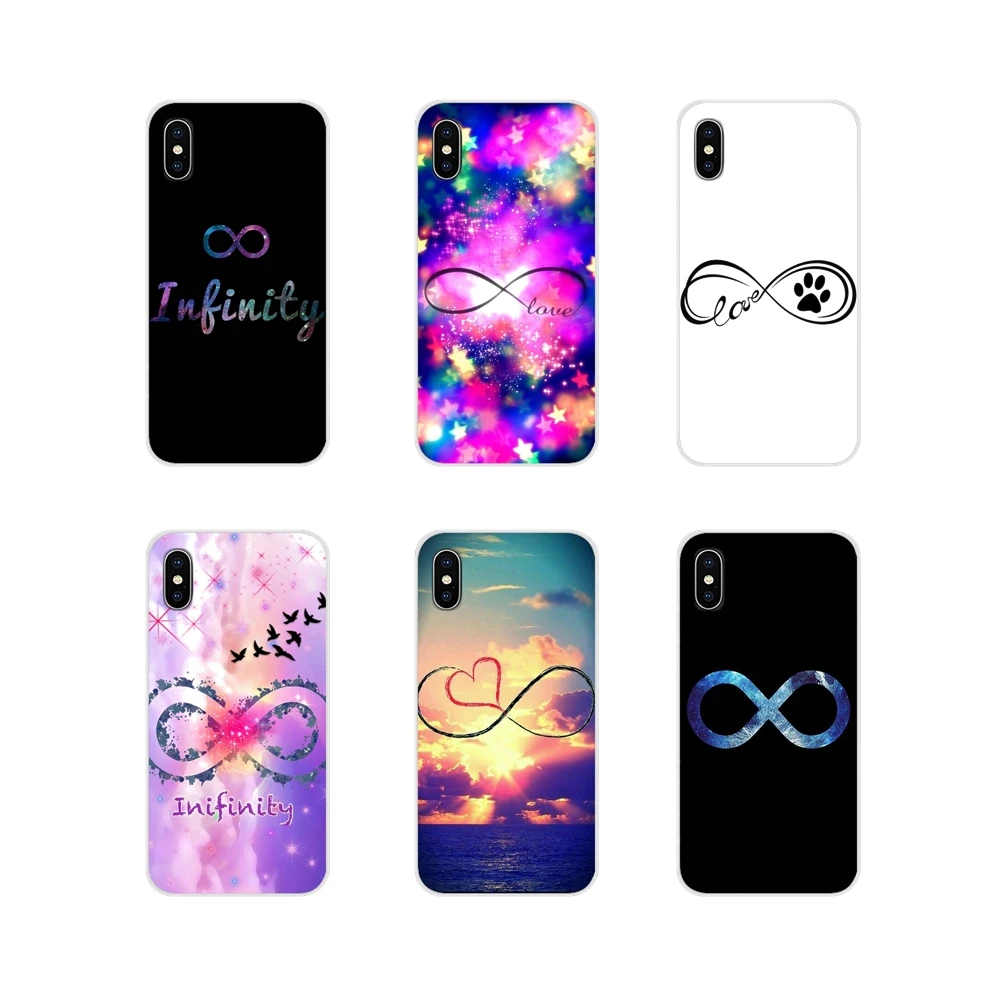 Силиконовый чехол для телефона Love and friendship Infinity Apple iPhone X XR XS MAX 4 4S 5 5S 5C SE 6 6S 7 8 Plus ipod