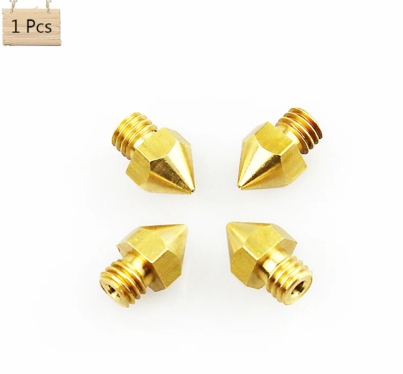 1Pcs/lot Anet 3D Printer Parts Nozzle Mix 0.2mm Extruder Brass Nozzle Print Head for MK8 Extruder 1.75mm ABS PLA Printer
1Pcs/lot Anet 3D Printer Parts Nozzle Mix 0.2mm Extruder Brass Nozzle Print Head for MK8 Extruder 1.75mm ABS PLA Printer