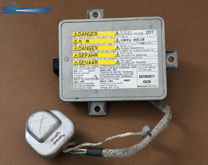 SEMTAIST OEM балласт D2S D2R X6T02971 с зажигательной головкой HID xenon (используется) Бесплатная