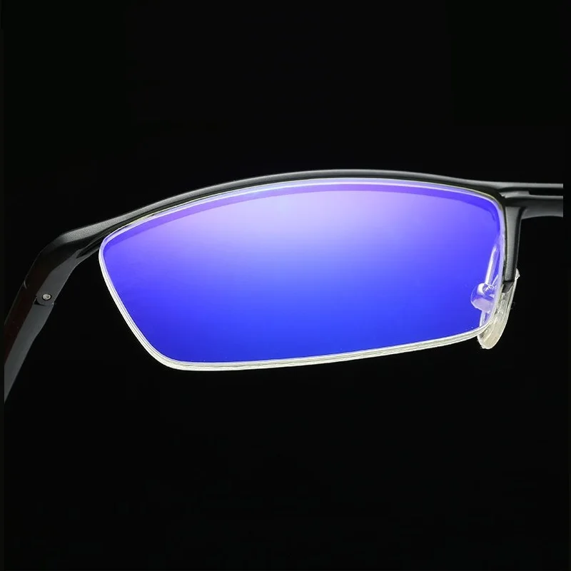 W-135 Al-Mg Alloy Glasses Frame Men Eyewear Computer Game Goggles Half Rim Eyeglsses Frame myopia optical Prescription Glasses
W-135 Al-Mg Alloy Glasses Frame Men Eyewear Computer Game Goggles Half Rim Eyeglsses Frame myopia optical Prescription Glasses