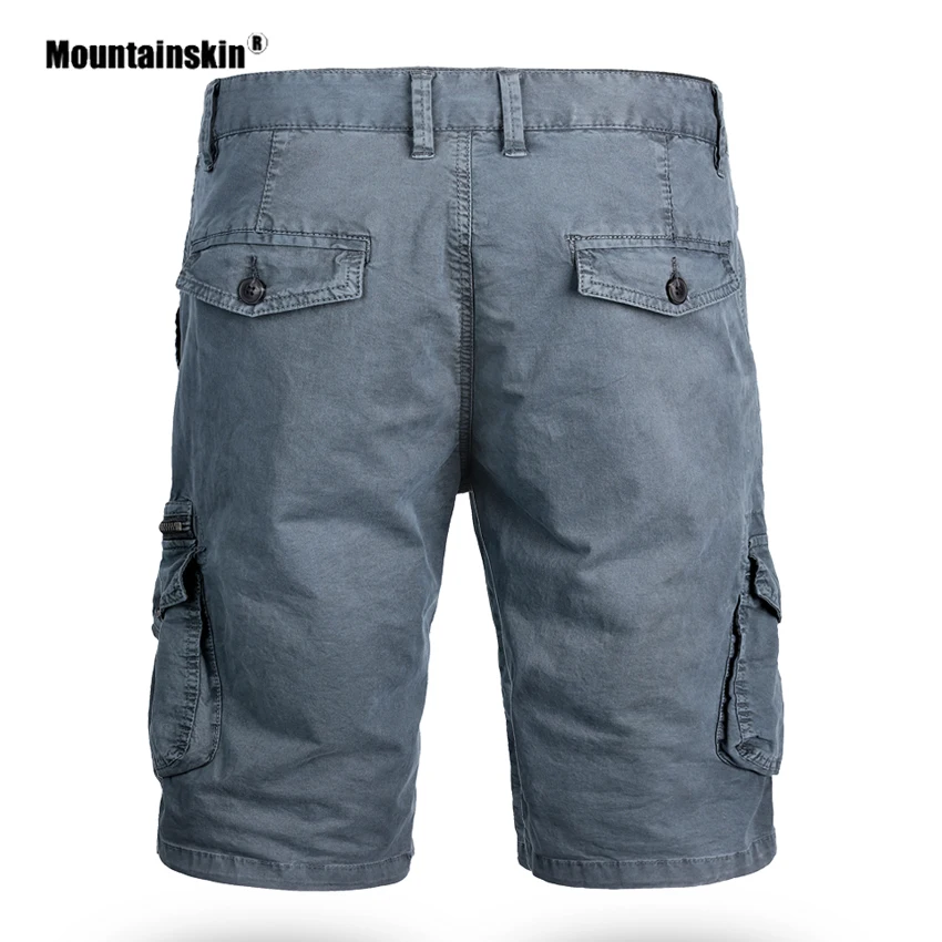 Шорты Mountainskin мужские спортивные однотонные Свободные Штаны для спорта на