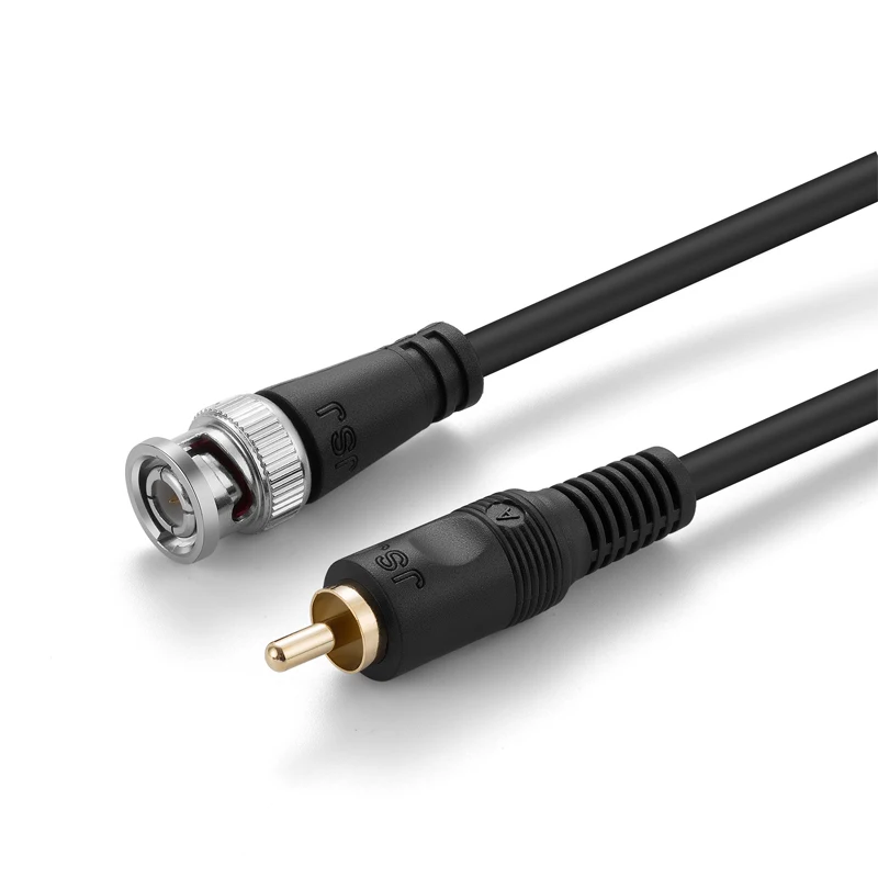 Digizulu HD SDI BNC to RCA Male Cable 1080p 3G HD SD RG59 Coaxial Cord for CCTV Camera Monitor Security System
Digizulu HD SDI BNC to RCA Male Cable 1080p 3G HD SD RG59 Coaxial Cord for CCTV Camera Monitor Security System