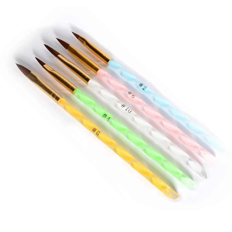 5 pcs 2-Ways Acrylic Nail Art Brush Set Kit UV Gel Polish Design Carving Drawing Pen Brushes Cuticle Pusher Manicure Tools
5 pcs 2-Ways Acrylic Nail Art Brush Set Kit UV Gel Polish Design Carving Drawing Pen Brushes Cuticle Pusher Manicure Tools