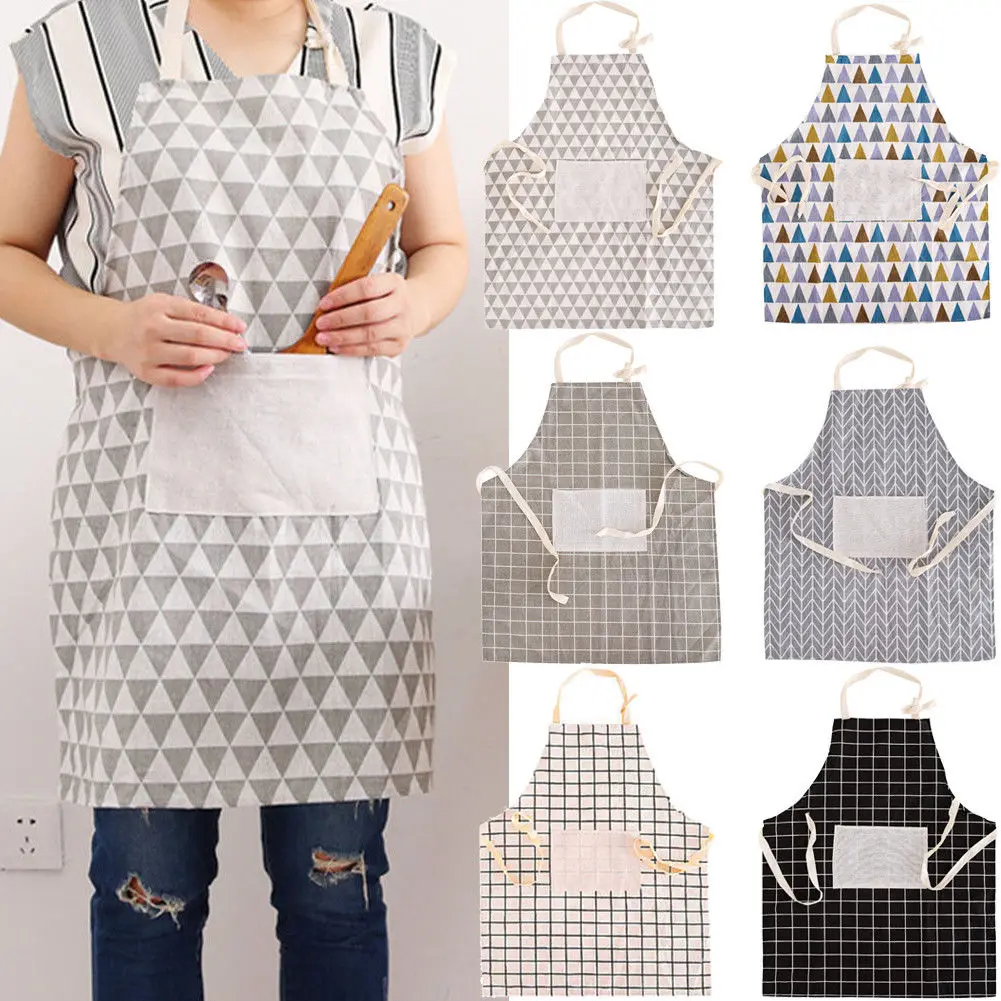 New Household Merchandises Plaids Striped Cotton Linen Apron Cleaning Tool for Home Cooking Baking Cleaning Supplies
New Household Merchandises Plaids Striped Cotton Linen Apron Cleaning Tool for Home Cooking Baking Cleaning Supplies
