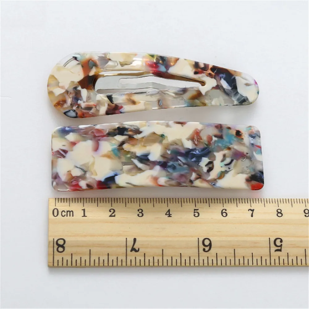 1 pc Girls Fashion Acetic Acid Hair Clips Flower Print Hairpin Geometric Barrette Women Accessories
1 pc Girls Fashion Acetic Acid Hair Clips Flower Print Hairpin Geometric Barrette Women Accessories