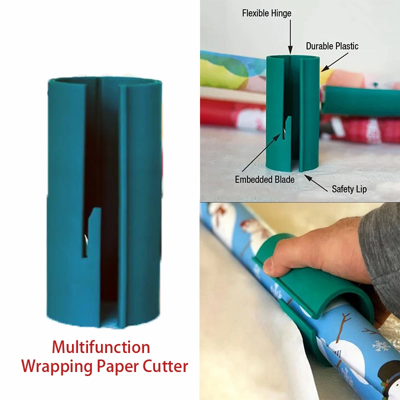 Sliding Wrapping Paper Cutter Christmas Gift Wrapping Paper Cutter Cuts the Perfect Line Every Single Time
Sliding Wrapping Paper Cutter Christmas Gift Wrapping Paper Cutter Cuts the Perfect Line Every Single Time