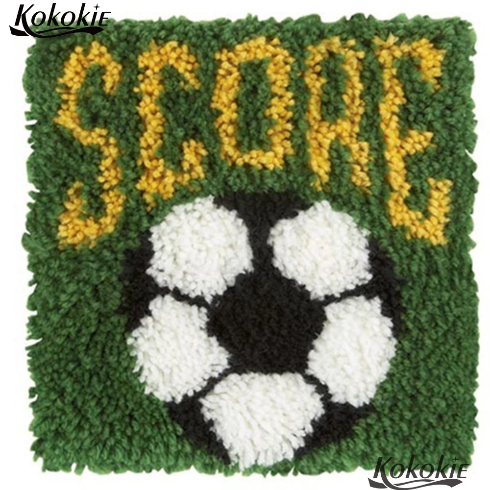 Diy rug carpet Latch Hook pillow football Cushion Mat cross stitch kits embroidery needlework sets Crocheting Rug pillowcase
Diy rug carpet Latch Hook pillow football Cushion Mat cross stitch kits embroidery needlework sets Crocheting Rug pillowcase